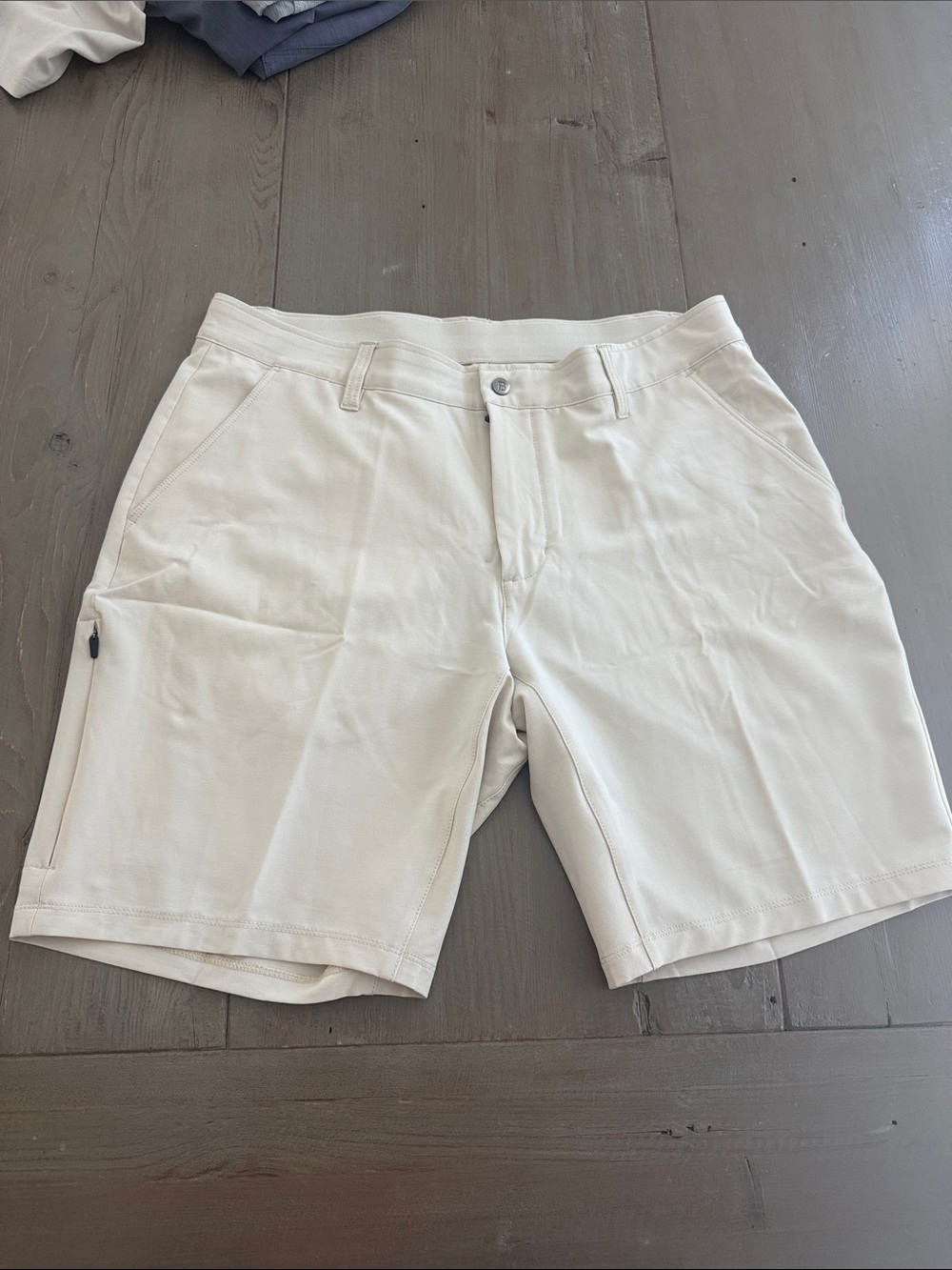 BYLT Basics Men's Hybrid Shorts - Off-White size 36